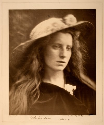Ophelia-Studie Nr. 2 von Julia Margaret Cameron
